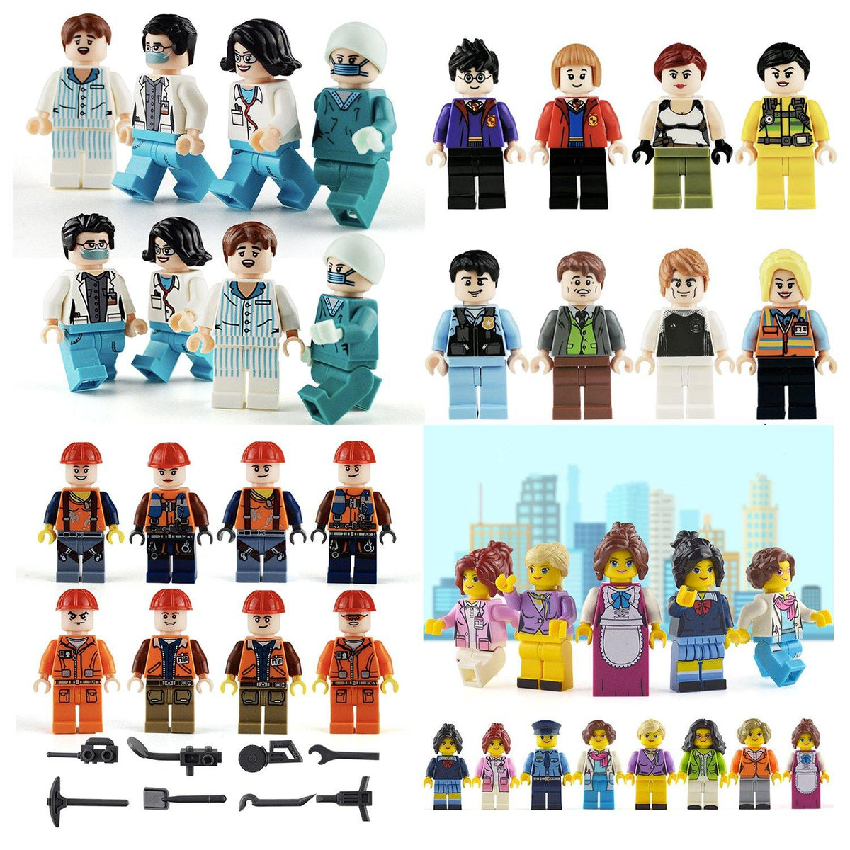 Lego hotsell compatible minifigures