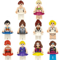 Bulk City Girl Lego Compatible Minifigures - A2ZOZMALL