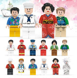 Bulk 12 City Minifigures Community City Building Block Bricks - A2ZOZMALL