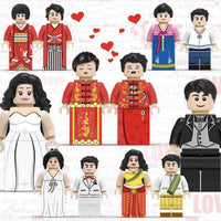 Bulk 12 City Minifigures Community City Building Block Bricks - A2ZOZMALL