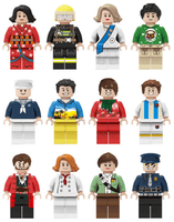 Bulk 12 City Minifigures Community City Building Block Bricks - A2ZOZMALL