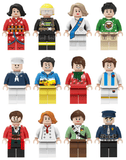 Bulk 12 City Minifigures Community City Building Block Bricks - A2ZOZMALL