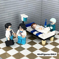 Doctor and Nurse Minifigures Compatible with Lego - A2ZOZMALL