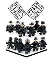 12 Pcs Police SWAT Minifigures with Weapons Pack - A2ZOZMALL
