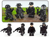 12 Pcs Police SWAT Minifigures with Weapons Pack - A2ZOZMALL