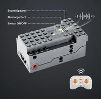 Godzilla Brick Kit with Remote Control RC 2.4G Compatible with Lego Bricks - A2ZOZMALL