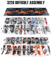 Technical Motorized 1:8 McLarens P1 Hypercar Building Block Set Lego Compatible