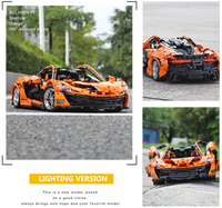 Technical Motorized 1:8 McLarens P1 Hypercar Building Block Set Lego Compatible