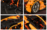 Technical Motorized 1:8 McLarens P1 Hypercar Building Block Set Lego Compatible