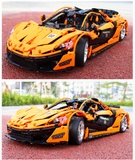 Technical Motorized 1:8 McLarens P1 Hypercar Building Block Set Lego Compatible