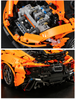 Technical Motorized 1:8 McLarens P1 Hypercar Building Block Set Lego Compatible