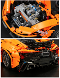 Technical Motorized 1:8 McLarens P1 Hypercar Building Block Set Lego Compatible