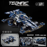 Mini 4WD Race Car Kit Technic Pull Back and Go Toy Gift - A2ZOZMALL