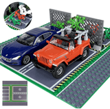 City Road Baseplate with Parking Lot for City Town - 32x32 Studs - A2ZOZMALL